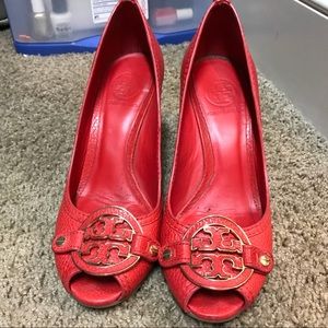 Tory Burch wedges, 7.5